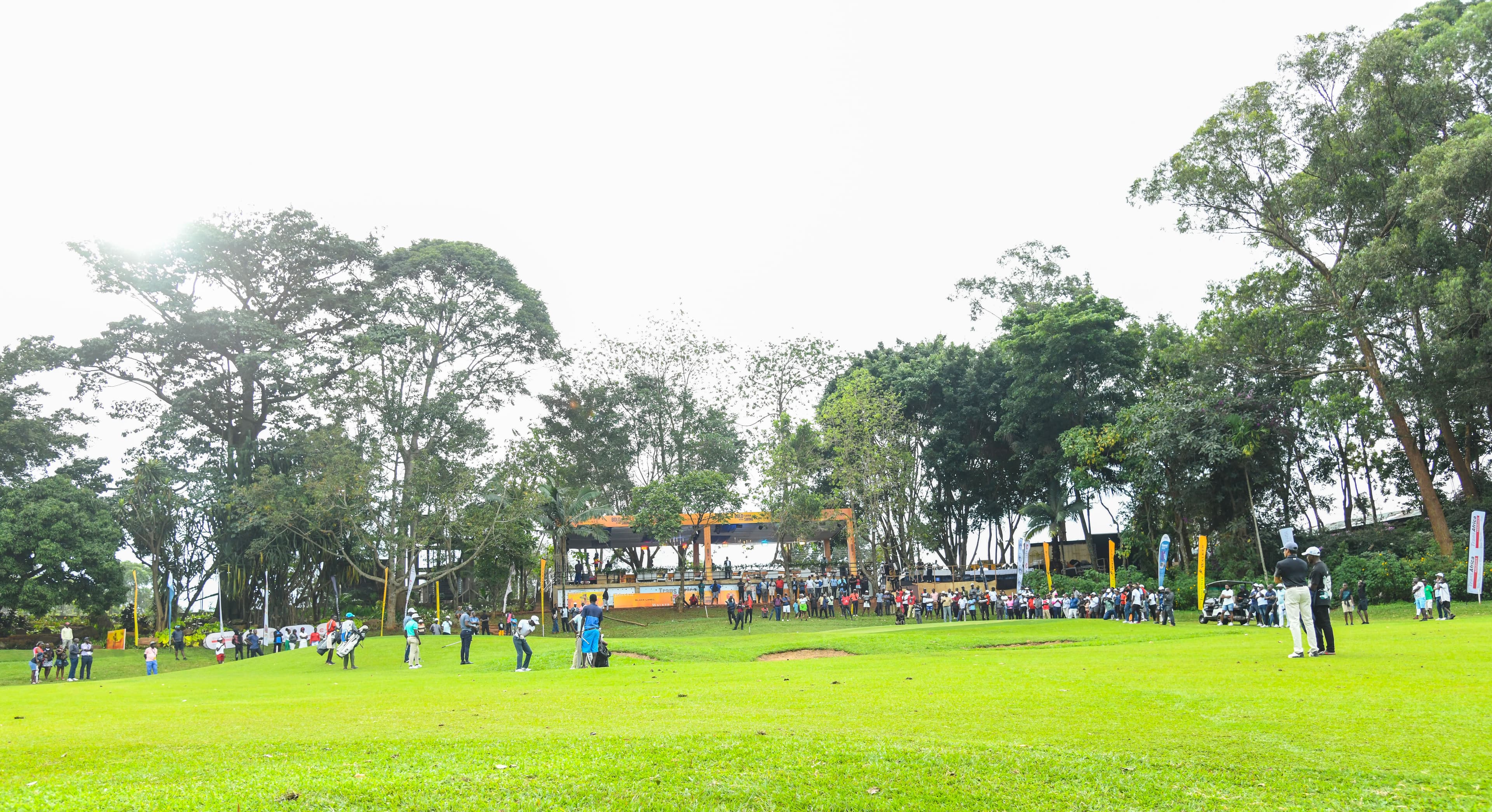 Golf tournament in Uganda